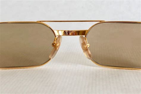 occhiali cartier louis oro|Eyewear .